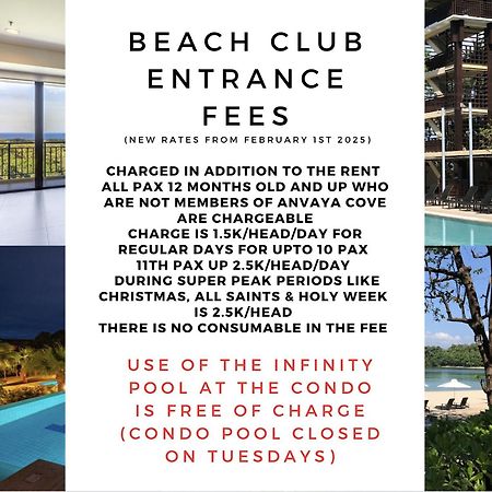 Anvaya Cove Short Term Rental Condos Morong  Zewnętrze zdjęcie